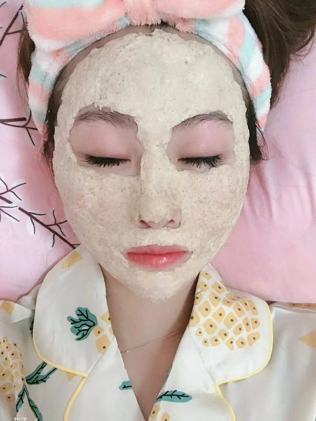 Natural Herbal Mud Mask Powder Whitening Moisturizing Anti-Acne Peel Off Facial Mask