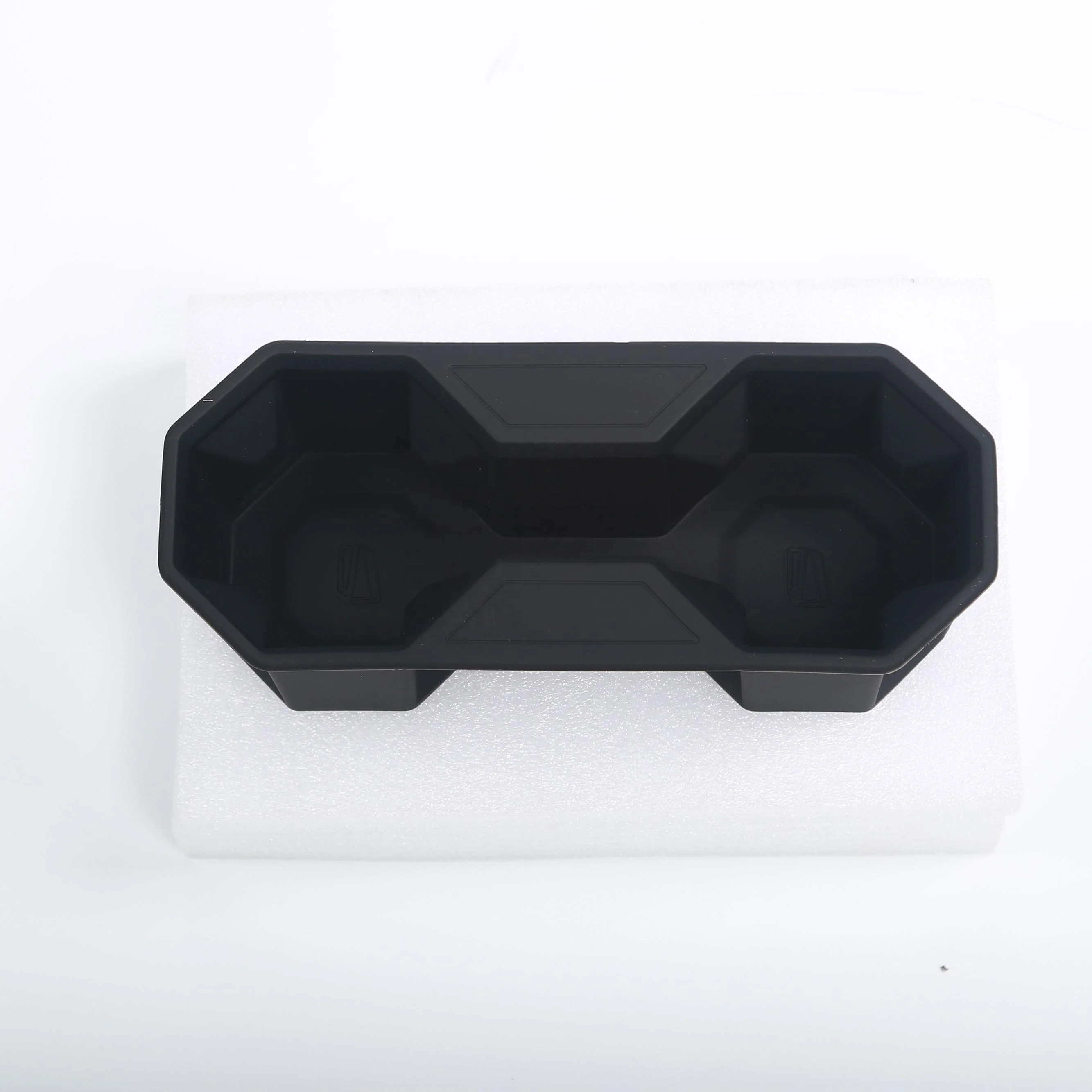 Cup Holder for Tesla Cybertruck Insert Silicone Center Console Drink Organizer Holder Cybertruck Interior Upgrade Accessories