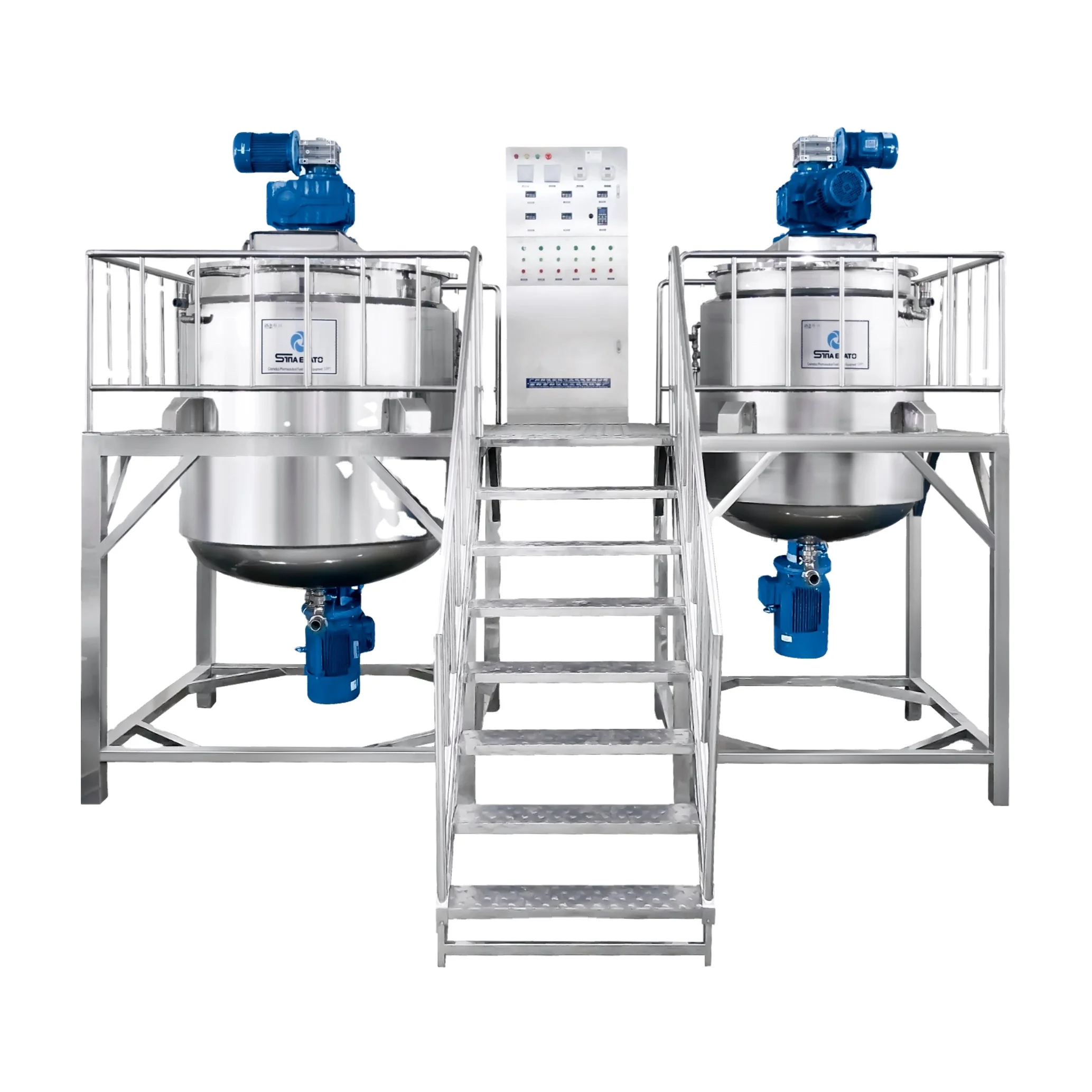 A Complete Range Of Specifications Liquid Soap Shampoo Liquid Hand Wash Making Machine with Electric Heater Jacket