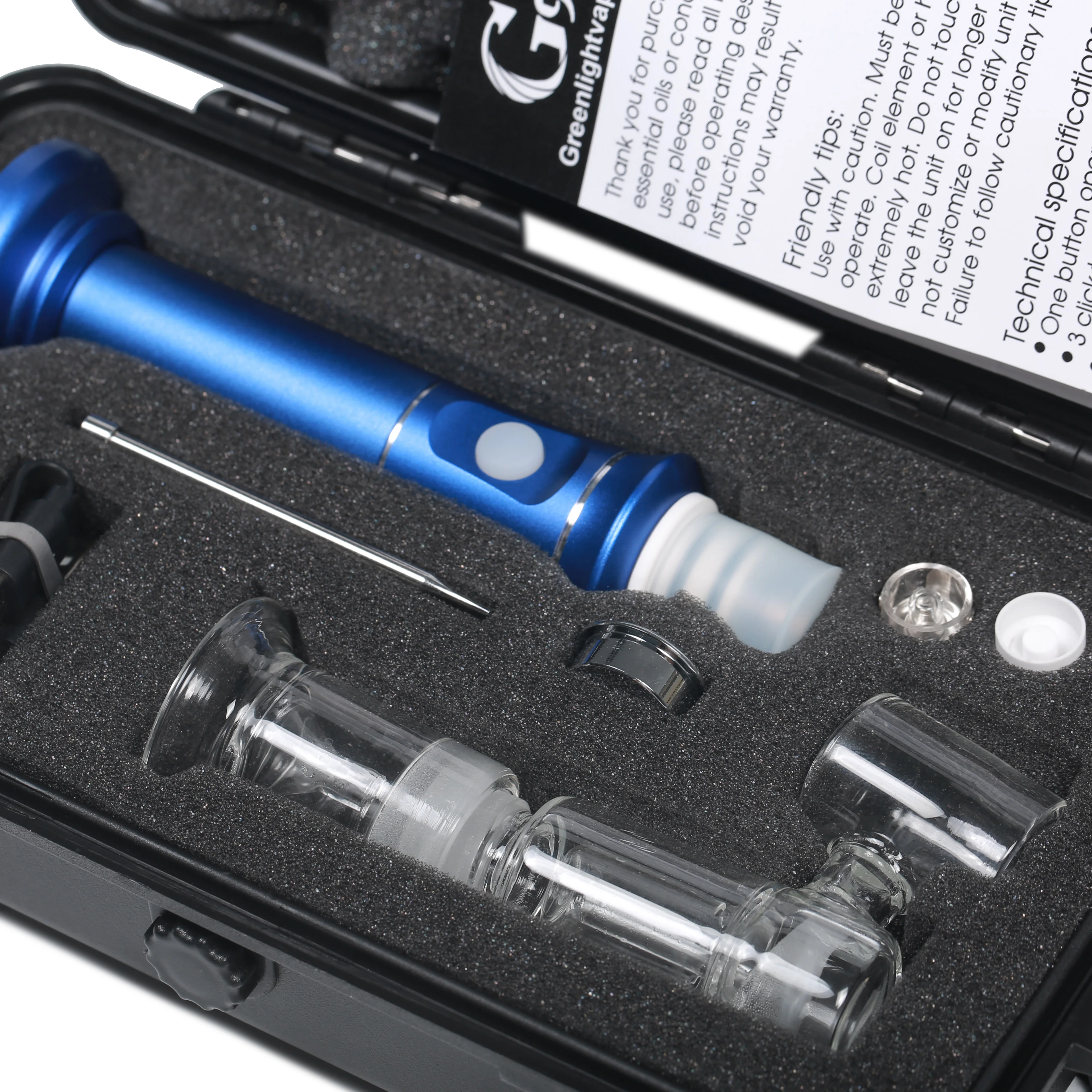  G9 самый популярный 2500 mAh испаритель двойной режим нагрева портативный E-Nail Rig 3 нагревательный ногти восковой концентрат Henail