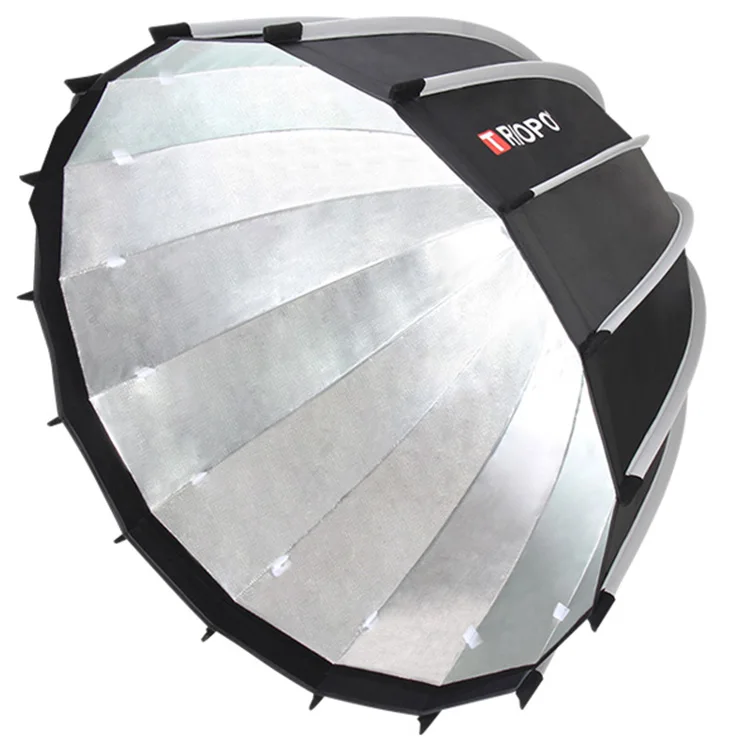professional 16 rib 90cm deep photo studio parabolic softbox with bowens mount