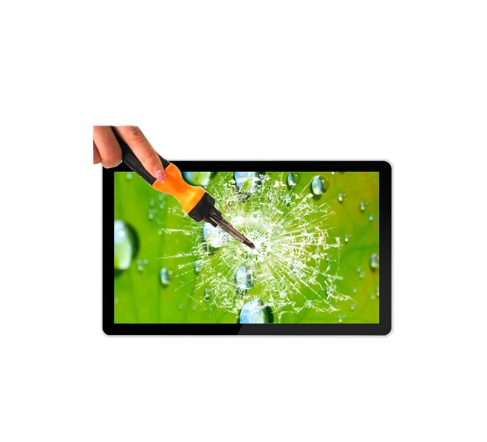 Small size android advertising display 10.1inch industrial wifi touch tablet pc HD digital signage