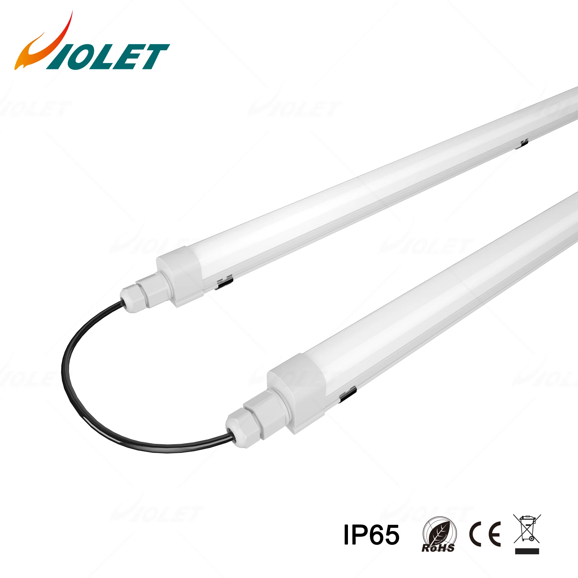 IP65 LED triproof batten свет с IK08 водонепроницаемое освещение линейный