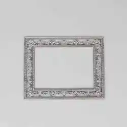 HOT Selling Electroplate hollow out heart-shaped style square plastic photo frame apply for put the photos