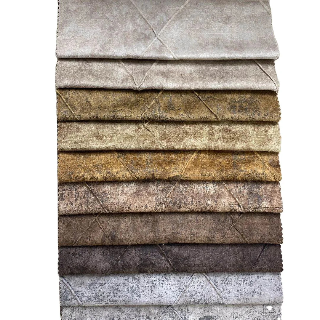 JL20106B -TOTTI  embroidery velvet fabric for upholstery crinkle fabric patterned fabrics for cushion  Morocco