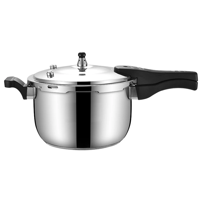 Commercial/Household Pressure Pot Stainless Steel 304 Extra Thick Pressure Pot Explosion Proof Large Capacity 4L/5L/6L