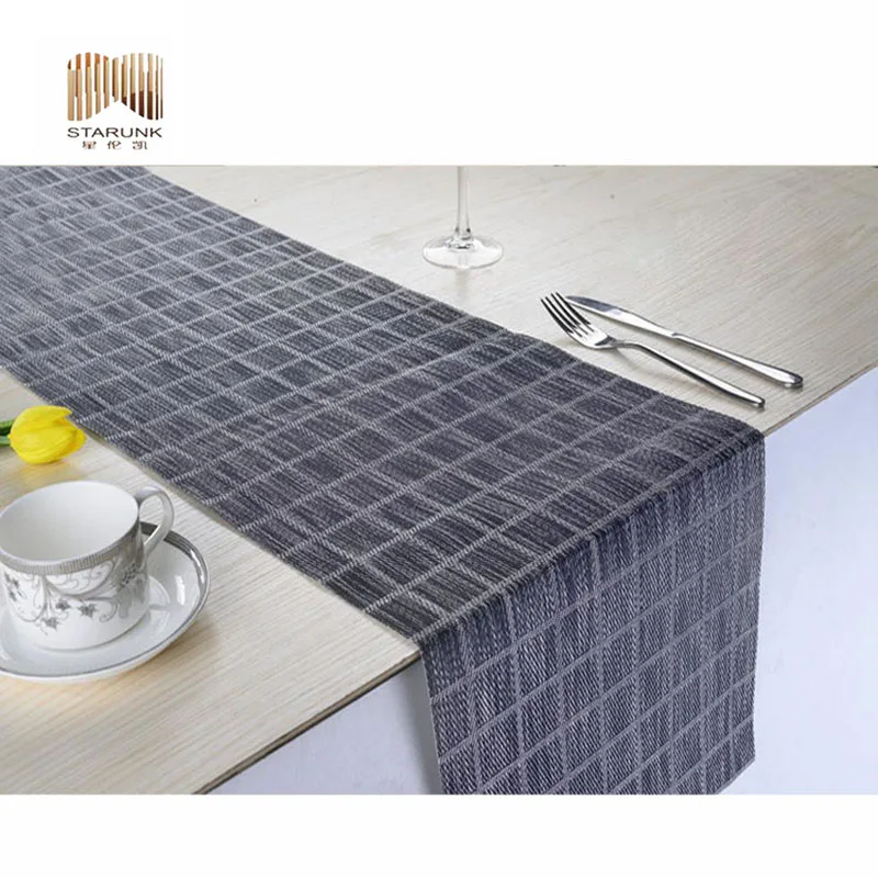 
high-end christmas personalized table runner set 