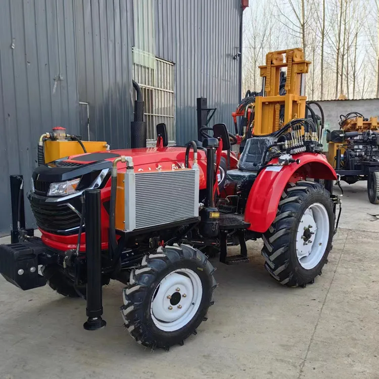 Tractor mounted water well drilling machine 220M diesel water well drilling rig