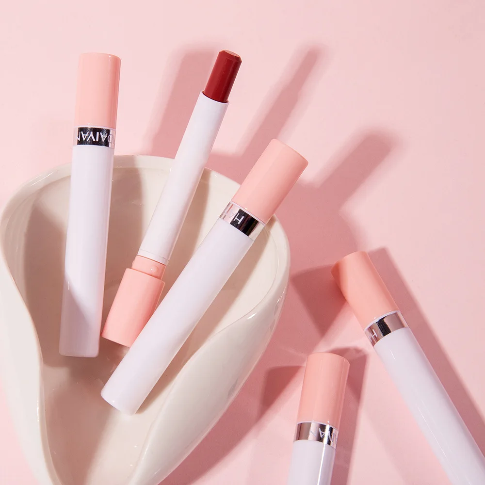 New Arrival Velvet Smoke Cigarette Lipstick Tube Dumb Light Cigarettes Lipstick