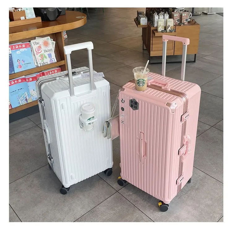 Abs Pc Smart Travelling Hand Bags Carry On Travel Cabin Luggage Suitcase Set Trolly Sets Custom
