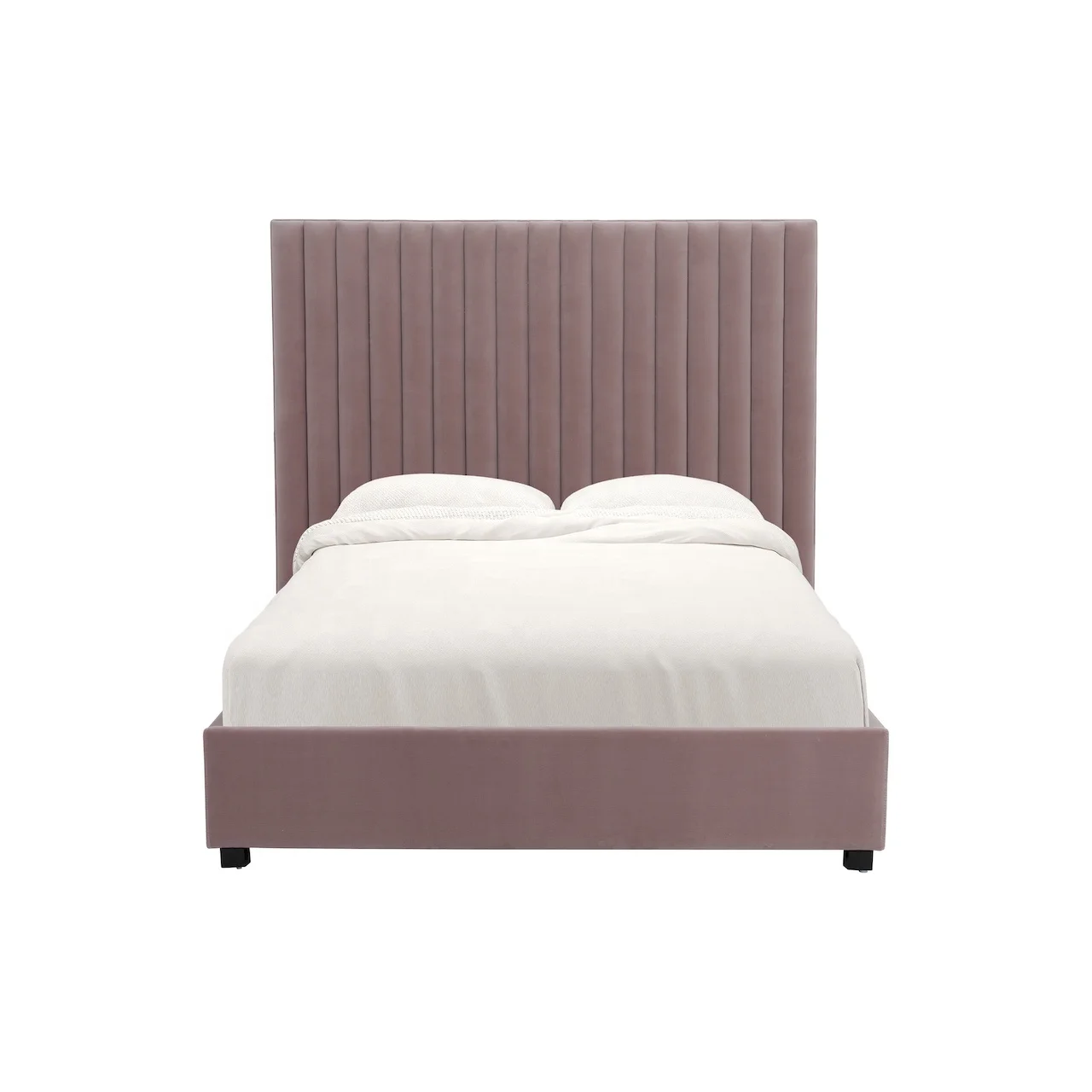 Кровать с обивкой и деревянной рамой, экономия пространства, гостиничные кровати, двуспальная кровать большого размера