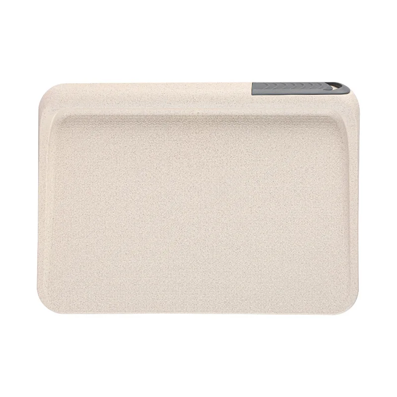 Hot selling 2 in 1 Plastic cutting board with paring knife inside wheat straw chopping board
