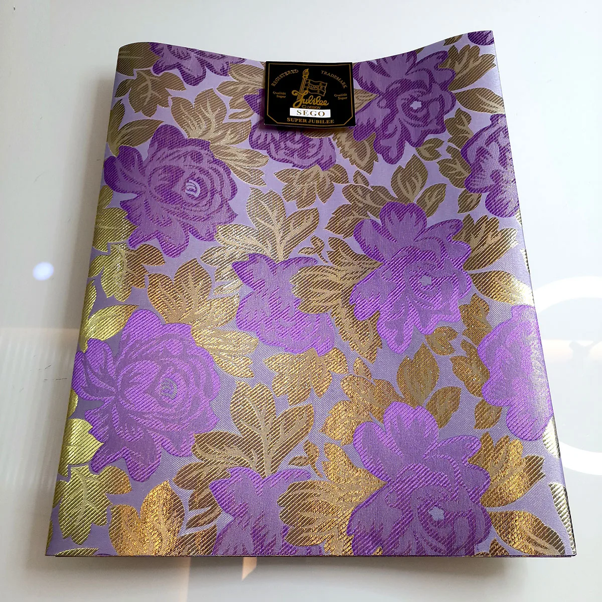 Bestway African Jubilee Gele Wedding Head Gear Brocade Sego Headtie SG0131