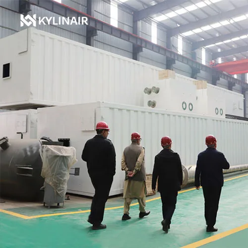 Small-scale Skid-mounted Internal Compression Cryogenic Air Separation Plant Liquid Oxygen Nitrogen