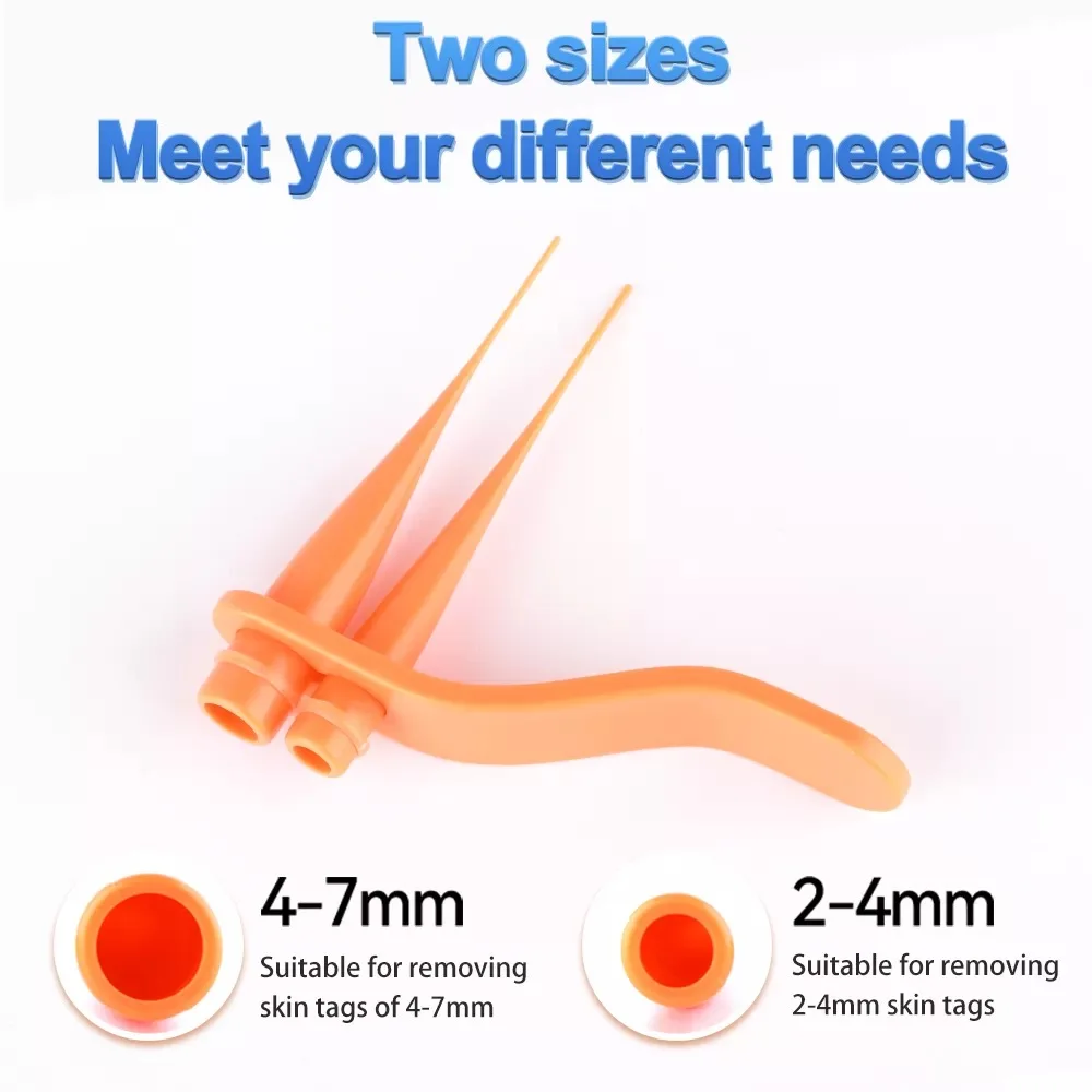 High Quality 2 in 1 Orange Mole Wart Skin Care Home Use  Skin Tag Remover Patches