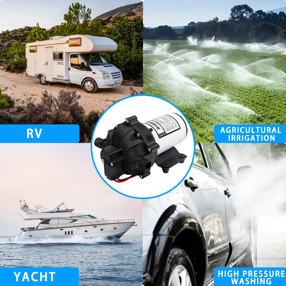 51 70psi 24.6LPM 7GLM 24/24 В DCHigh расход пропорциональный насос для удобрений высокого давления плунжерный дозирующий очистки воды
