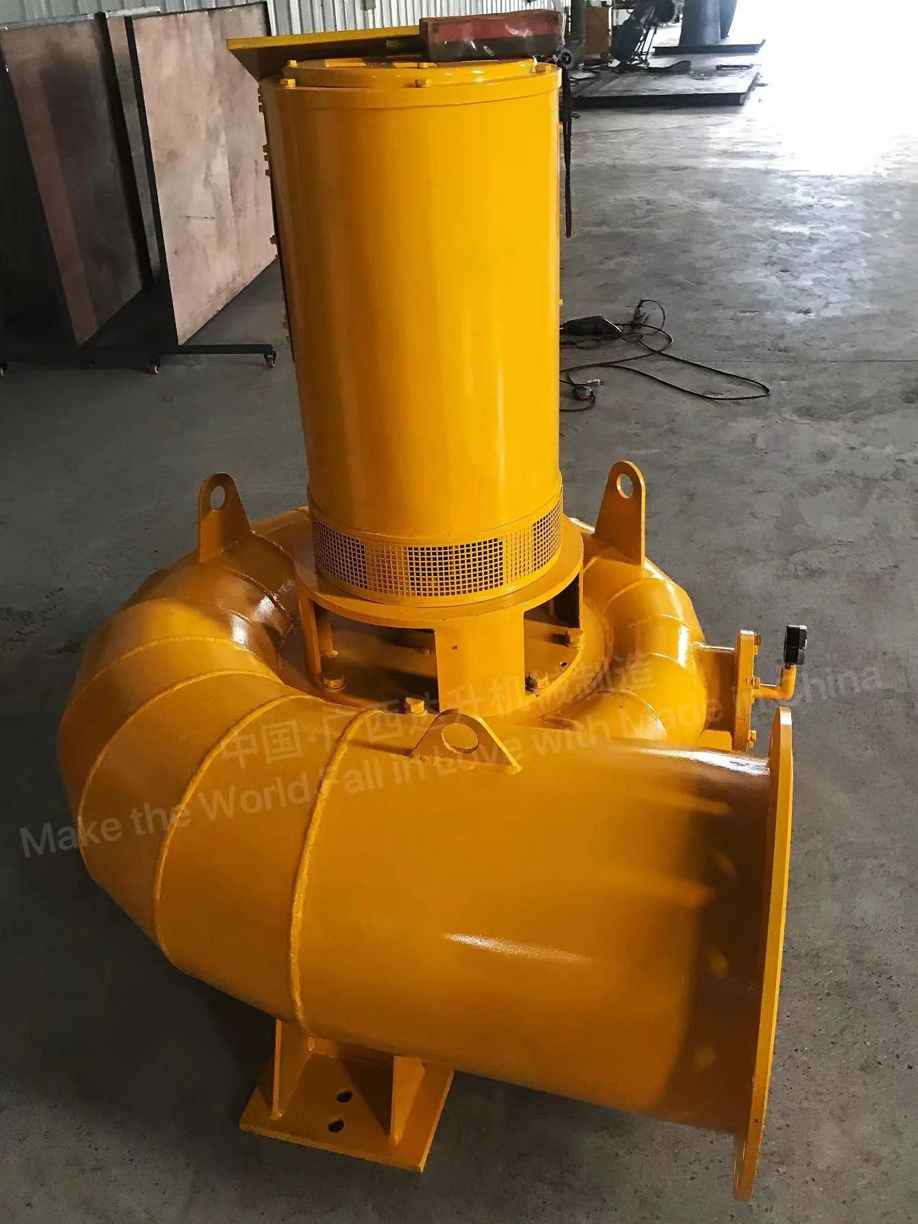 hydroelectric water turbine generator 20kw10KW 20KW  50KW  small and medium-sized hydraulic generator axial flow generator