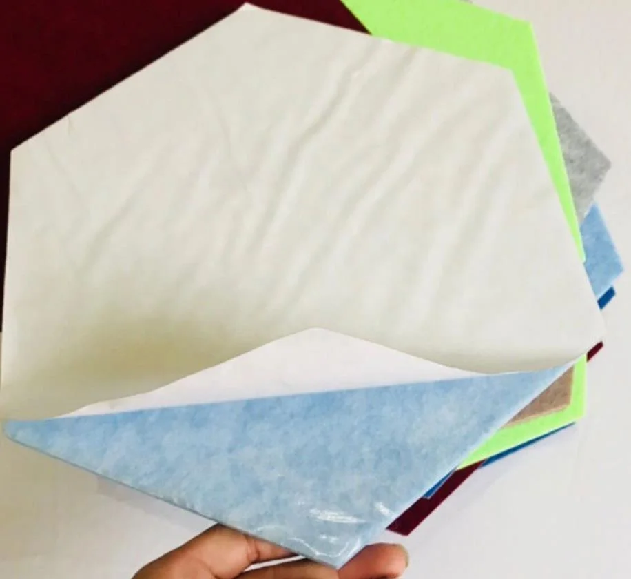 Cheap price 100% polyester hexagon acoustic wall panel Sound-absorbing board reducing felt