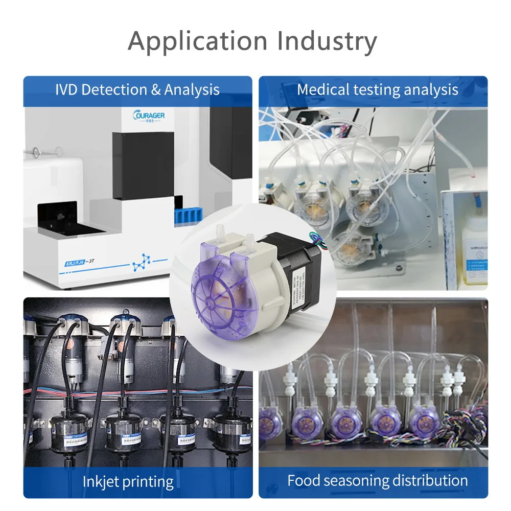 Inkprinter  Low Price Mini Peristaltic Pump 12V