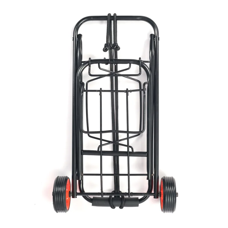 Heavy Duty Flatbed Trolley Large Capacity 2 Wheel Trolley Wholesale High Quality Folding Shopping Cart