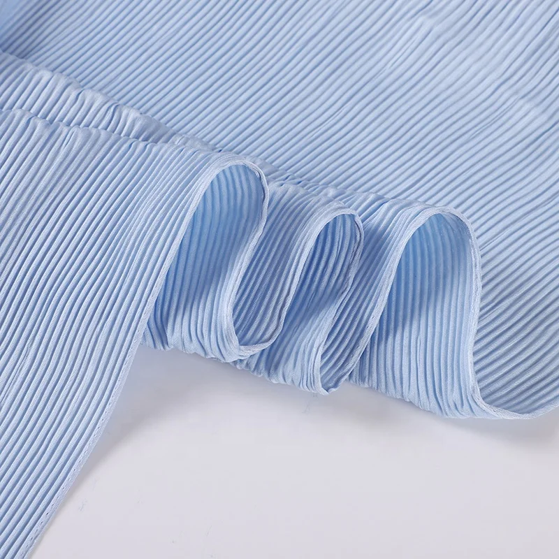 Fashion pleated crinkle chiffon hijab women majikon 46 colour scarf georgette pleats chiffon veil hijab scarfs