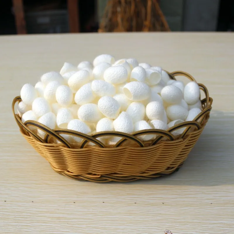 Factory direct supply 100% natural silkworm cocoon