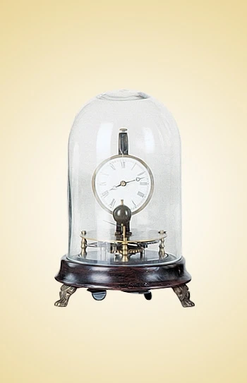 Imitated  from 17th Germany Antique( Gilt) Brass Interest Mechanical  Skeleton Desk Clock, Ball Circle Action Control Amplitude