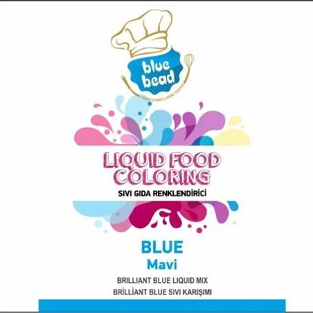 BLUE LIQUID FOOD COLORING