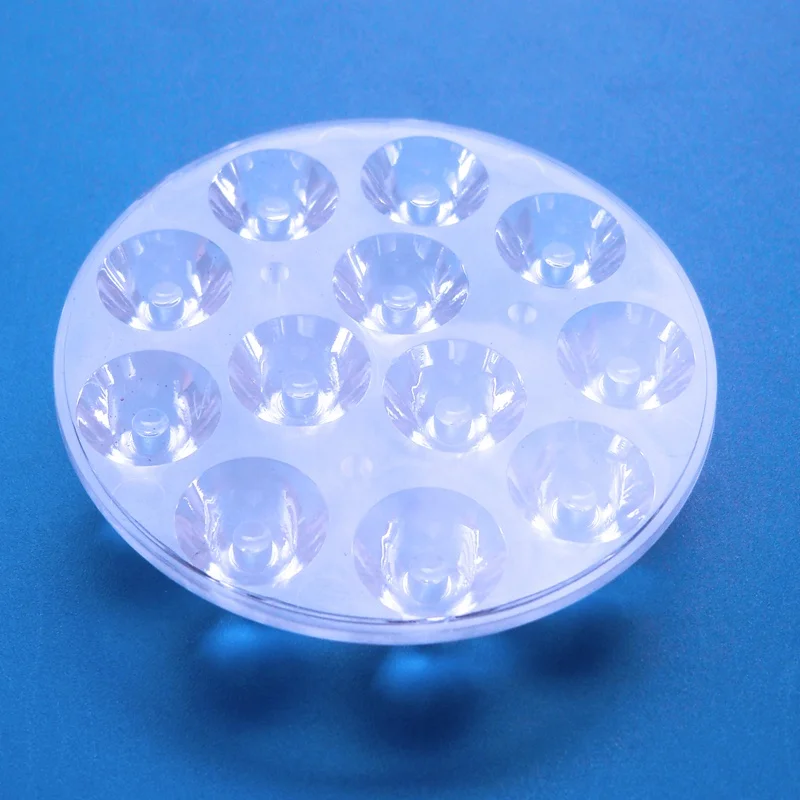 Диаметр 67mm-6in1-7in1-9in1-12in1 мульти светодиодные линзы для Cree Xpe Led-лампа ксеноновая Osram Oslon-Сеул Z5p-Luxeon T светодиоды-(от 10deg