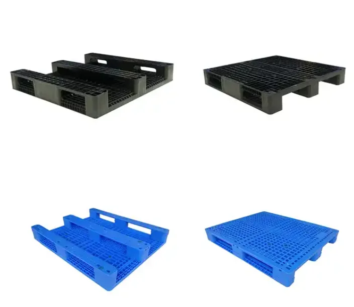 Heavy duty pallet warehouse stacking large plastic pallet double 1200 x 1000 mm pallet plastic for sale