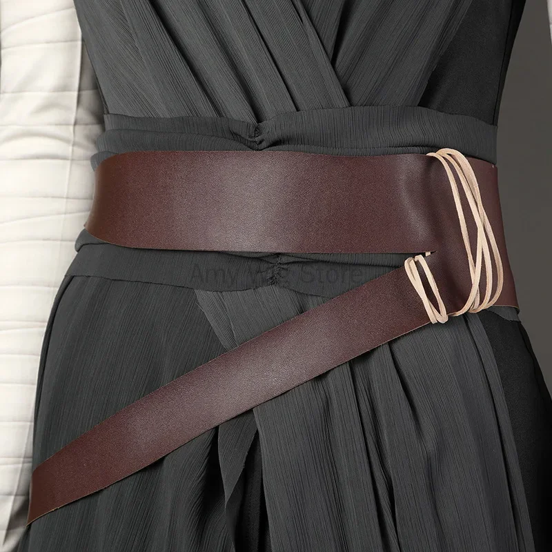 Adult Rey Cosplay Costume Full Set Outfit Halloween Role Play Costume for Women Warrior Suit