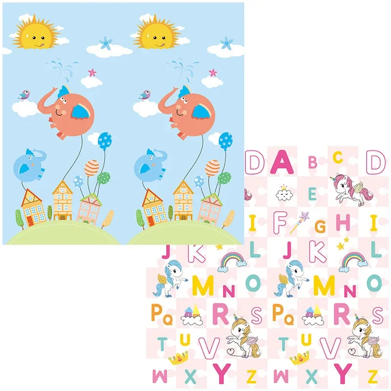 Customized  water resistant factory price foldable roll up floor baby xpe play mat