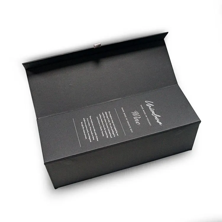 Custom design gift wine packaging box wine boxes liquor bottle gift box packaging for bottle