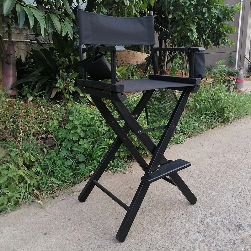 Manufacturer custom popular wooden folding foldable portable professional make-up artist director chair