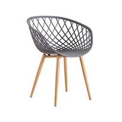 Пластиковый стул, обеденные стулья, белая дешевая мебель для гостиной и улицы с деревянными ножками, обеденная кухня для продажи, без подлокотников