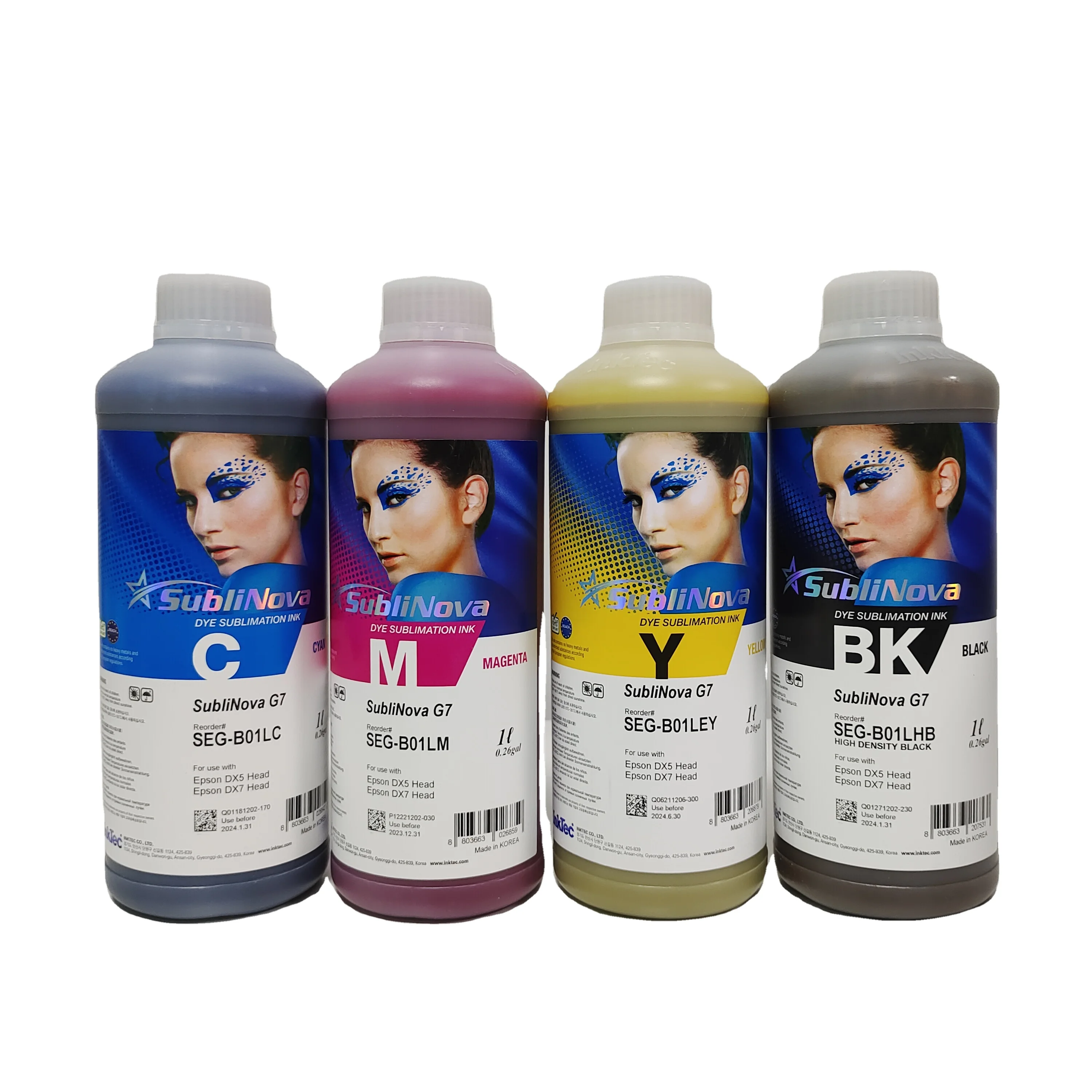 Korea Inktec SEG Original korea sublimation ink for textile digital printing i3200 sublimation printer
