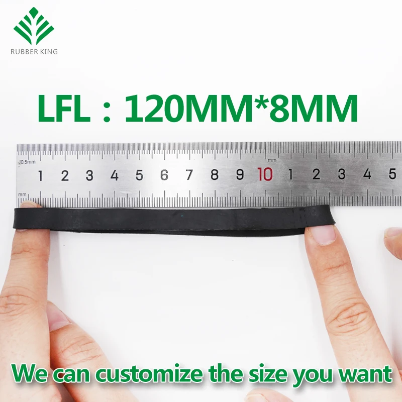 manufacturers tpe rubber band trash can exports elastic black rubber bands  flat latex band