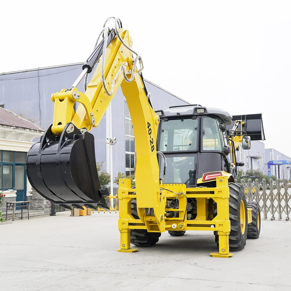 Hengwang HW40-28 экскаватор-погрузчик мини запчасти компактный трактор 4x4