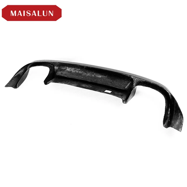 3D Style Rear Diffuser For Volkswagen VW Scirocco R 2014+ Carbon Fiber Rear bumper Diffuser