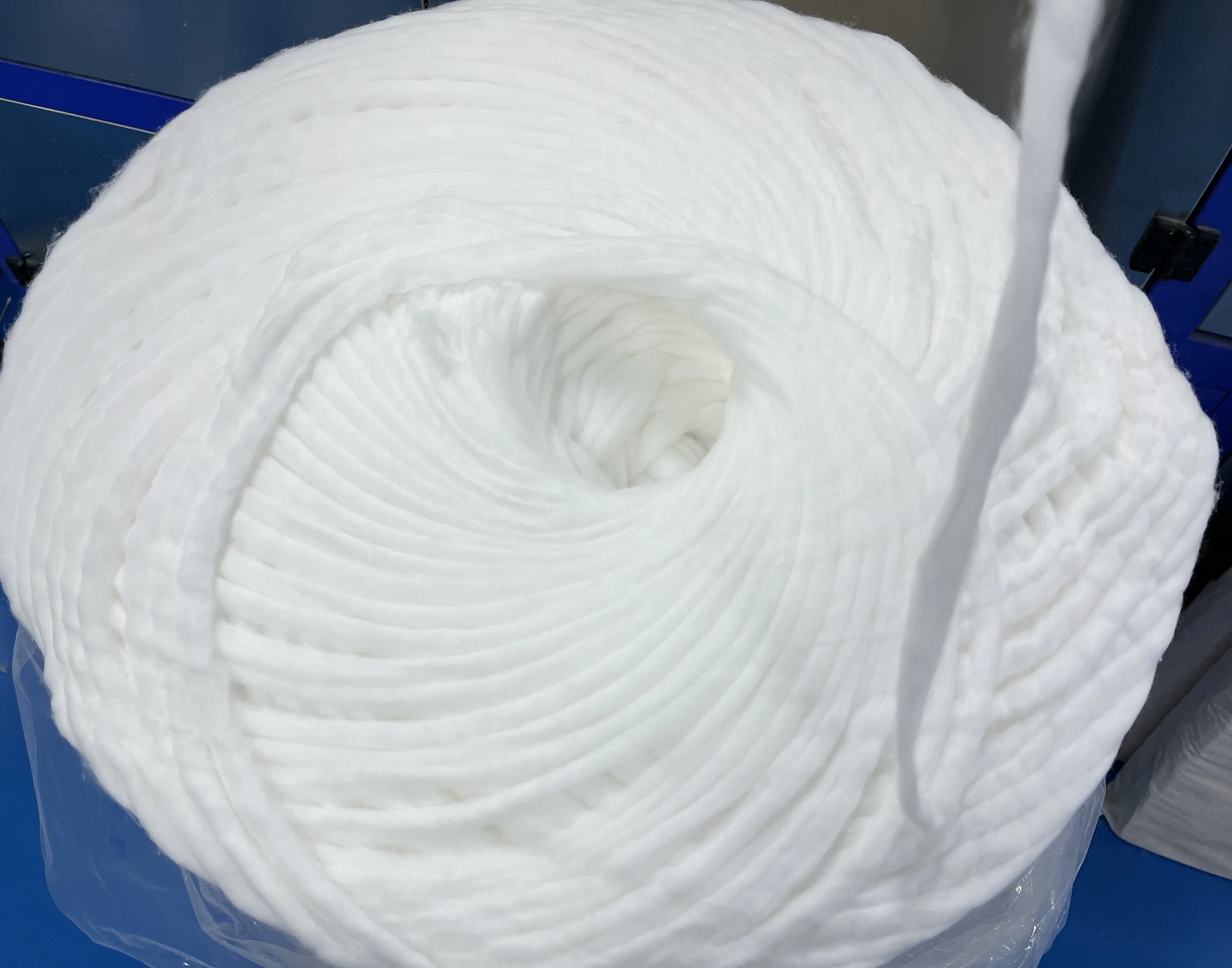 Absorbent Combed Cotton Sliver Cotton String Cotton Coil