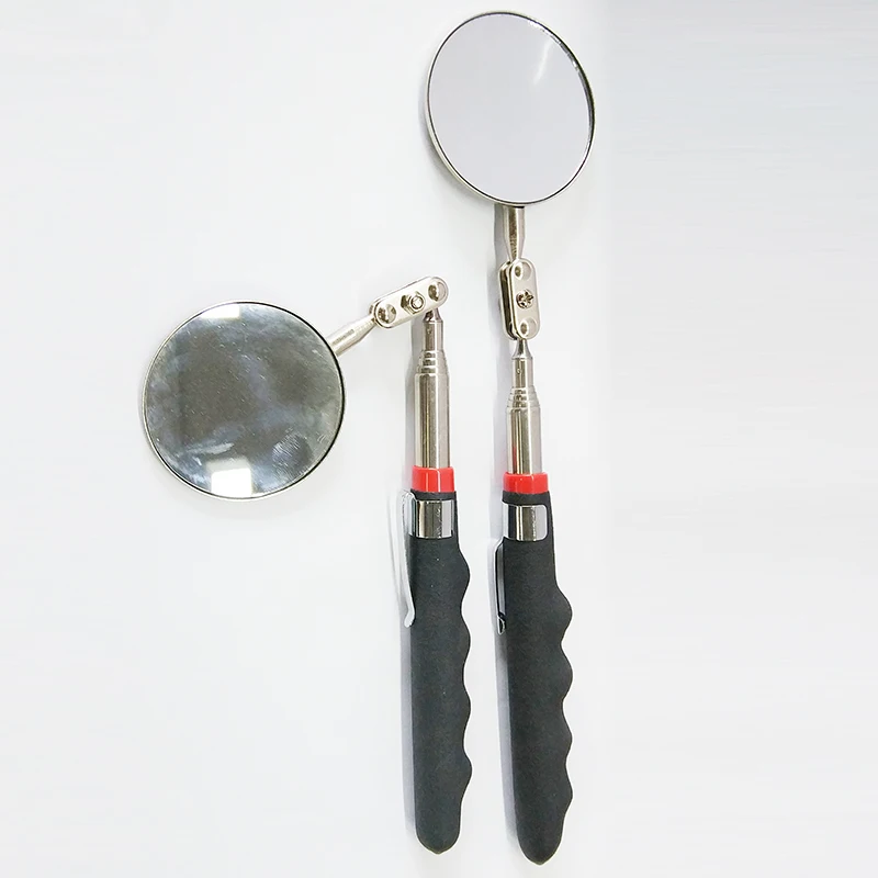outdoor mechanic automotive stainless steel telescopic arm under vehicle security inspection mirror set  for Inspection Viewing