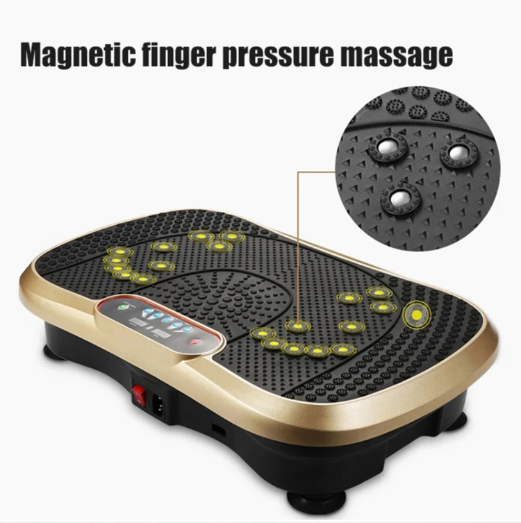 Source Factory High Power Vibrating Plate Household Silent 200kg Foot Vibration Plate Machine