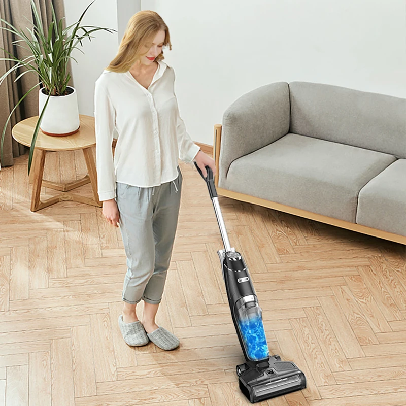 Steam and Vacuum 3 in 1 256w 240v hand cordless mopping robot brushless motor robot vacuum cleaner map navigation