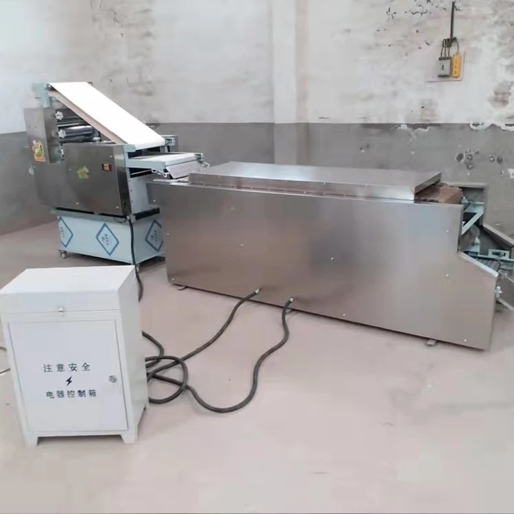 Automatic Pita Bread Machine Arabic Bread Production Line For Tortilla Roti Chapati Making Forming Baking Oven Price On Sale