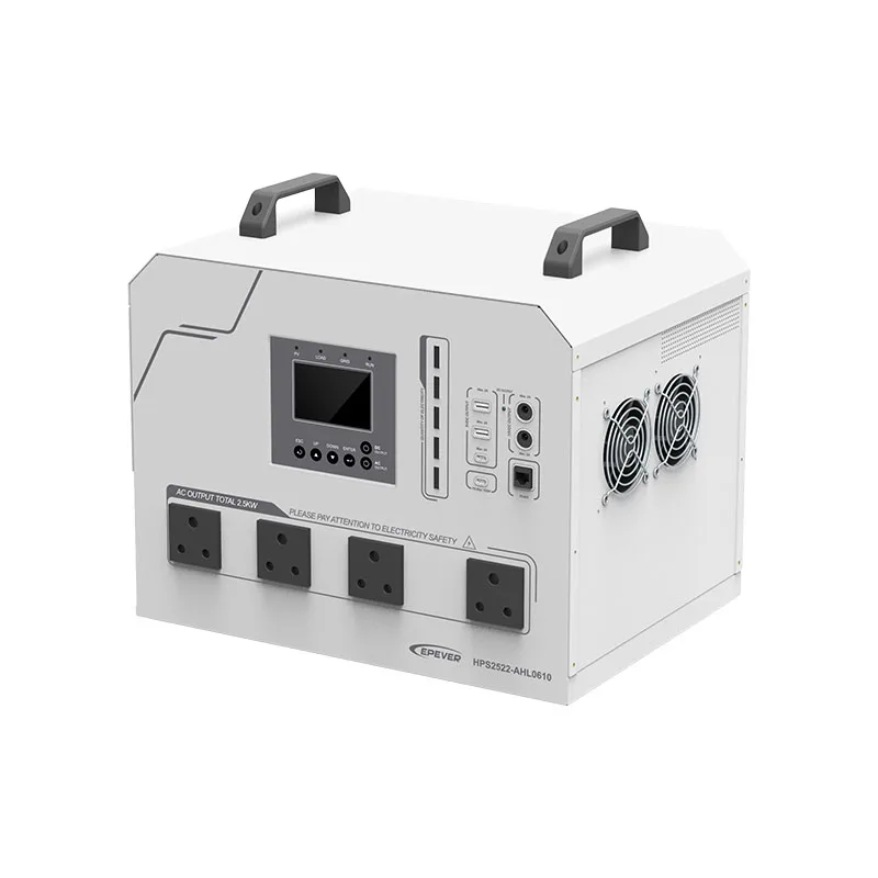 Epever 2500W Power station LiFePO4 Solar Generator 230V EU AF AS Plug Portable Power Station for Emergency Outdoor