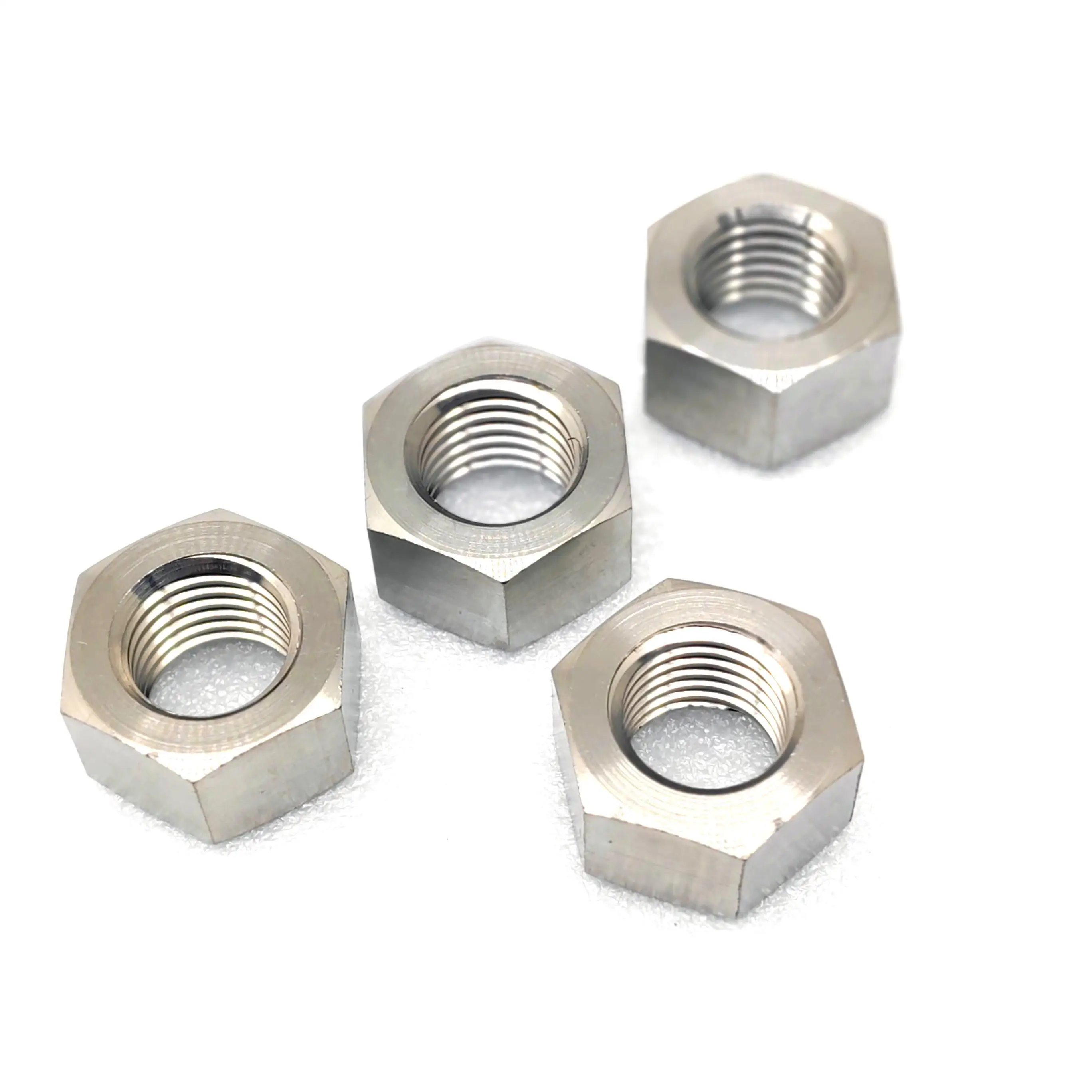 UNS R60702 Zirconium Nuts Zr-702 Zirconium Bolts Zirconium Fasteners Corrosion Resistant to Acetic Acid Made in China