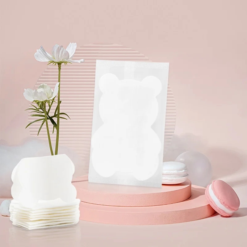 New products bear shape absorbent underarm sweat pad disposable t shirt with underarm sweat pad