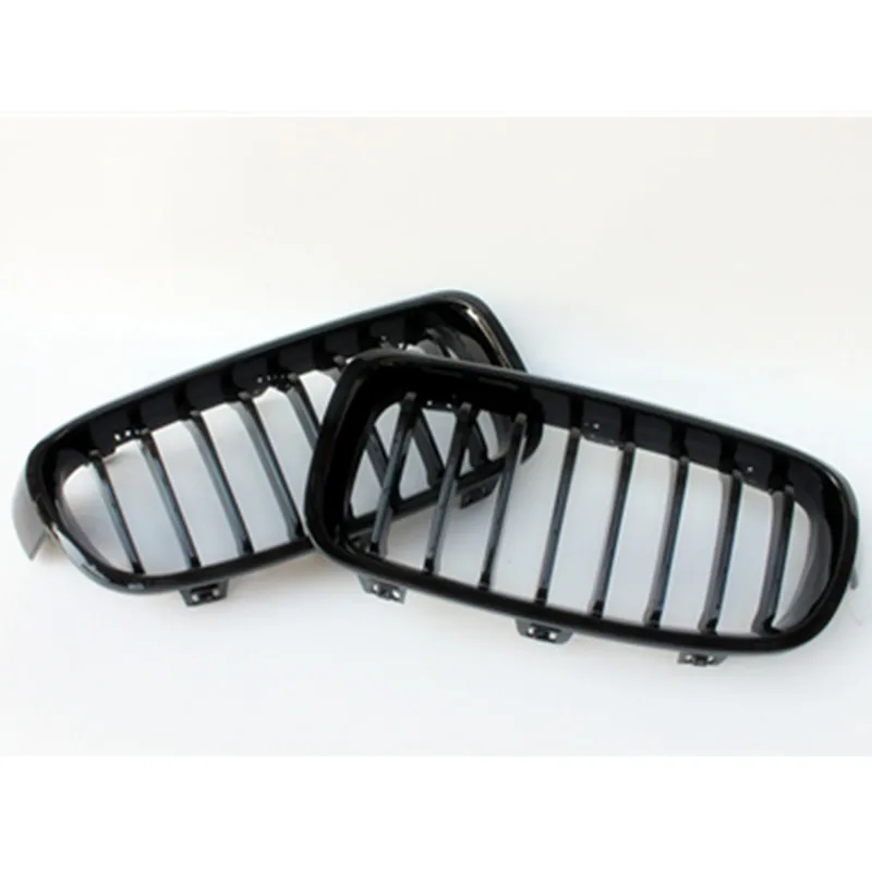 Replacement Gloss Black Grille For Bmw F30/F35 Front Bumper Grill For F30/F35 3 Series 12-IN 1 Slat Grille For Bmw F30/F35 12-IN