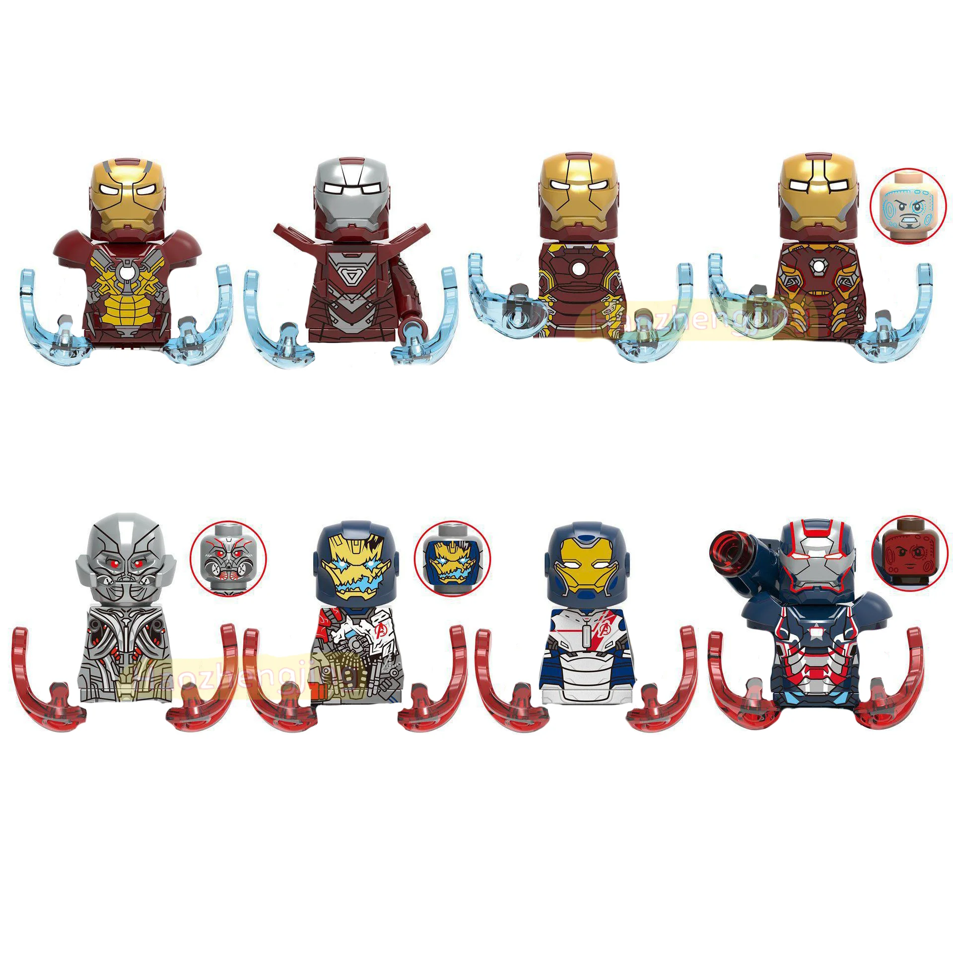 X0267 marvel Legends Iron Thor Mini Figures Building Toys Gifts for Bricks Building Blocks Action Figures Educational Diy Models