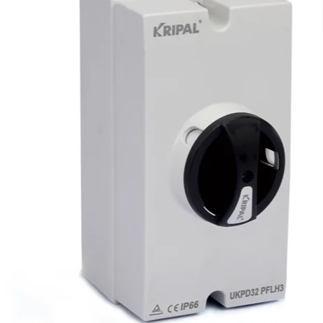 
waterproof 1000V DC isolator switch with plastic enclosure 